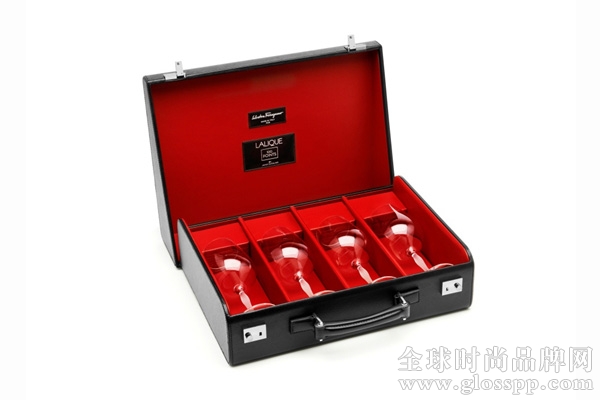 菲拉格慕×萊儷聯手推出限量版酒具箱