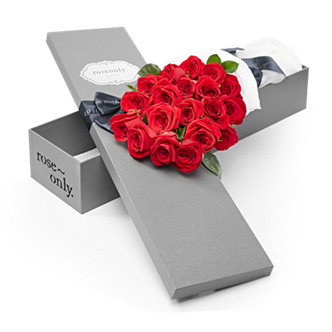 roseonly經典永續朱砂玫瑰